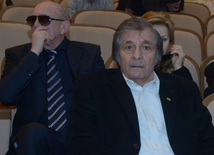 Ceremony of farewell with Magsud Ibrahimbeyov. Azerbaijan, Baku 23 match, 2016 